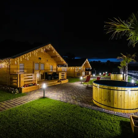 Nocleg Zator Domki Paradise Pod Palmami Exterior photo